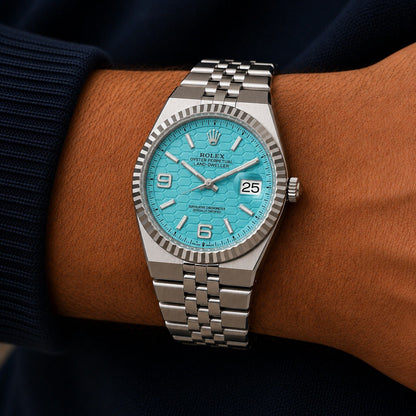 Rolex Land-Dweller - Light Blue Dial