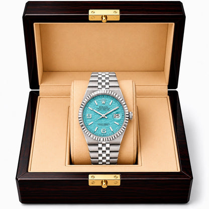 Rolex Land-Dweller - Light Blue Dial