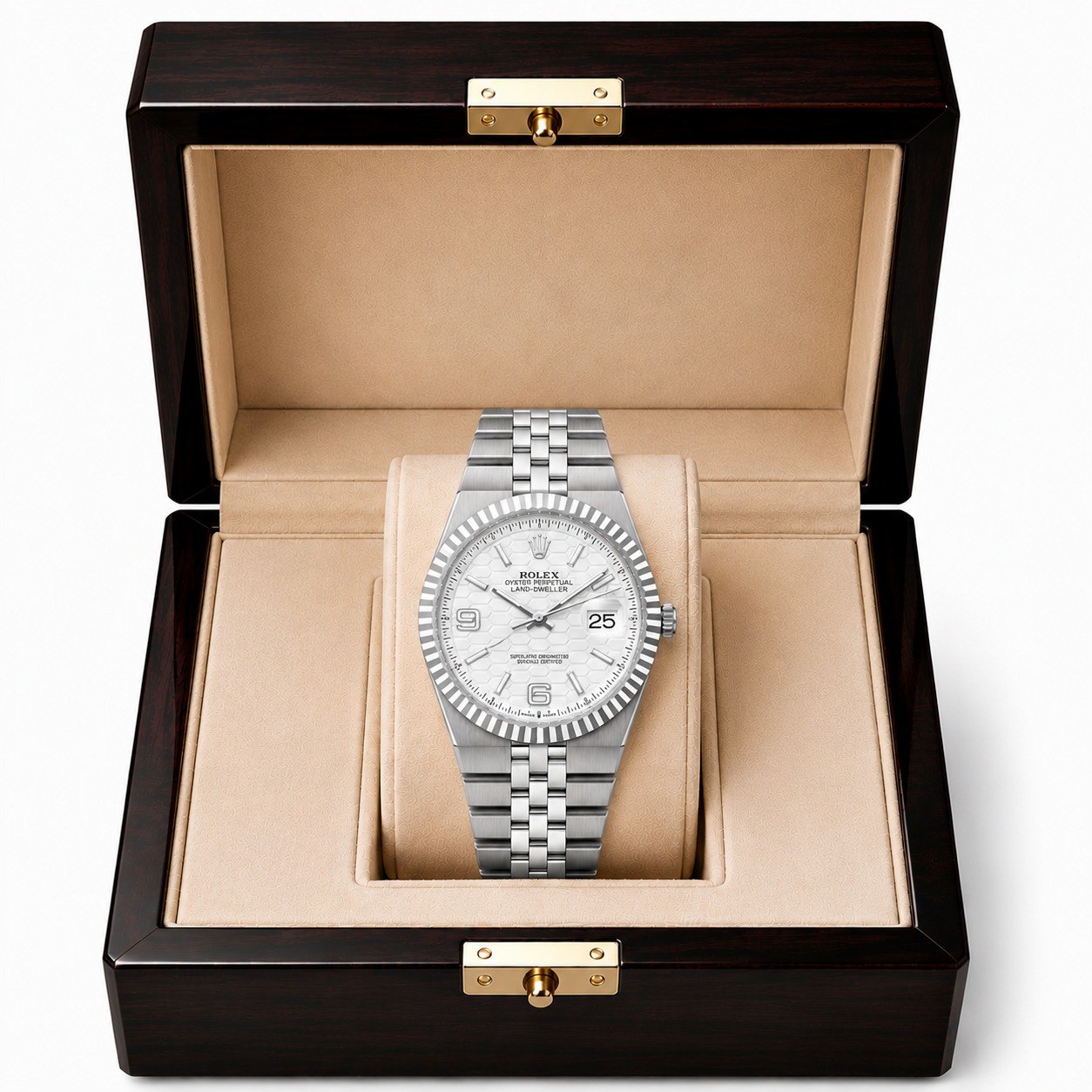 Rolex Land-Dweller - White Dial