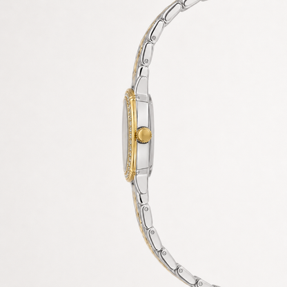 Festina Two-Tone Crystal Chevron Watch