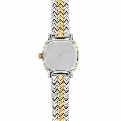 Festina Black Dial Crystal Chevron Watch