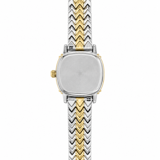 Festina Black Dial Crystal Chevron Watch