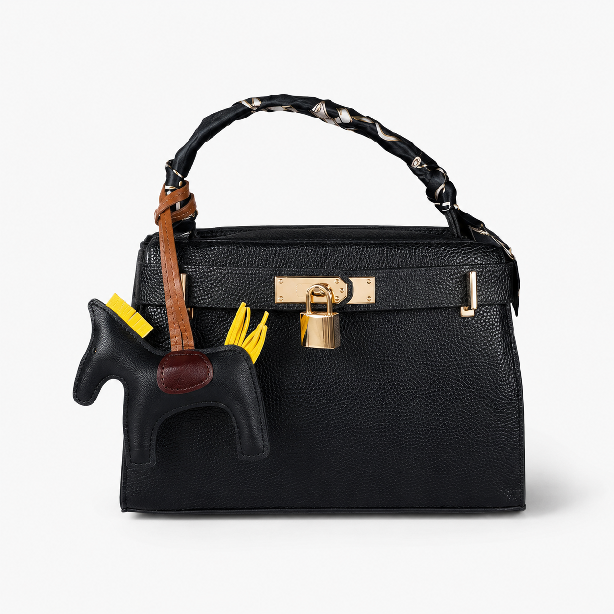 Kelly-Style Top Handle Bag