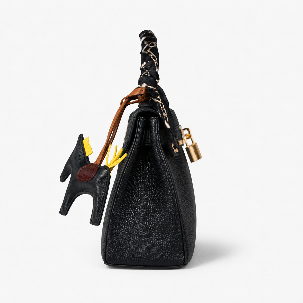 Kelly-Style Top Handle Bag