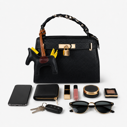 Kelly-Style Top Handle Bag
