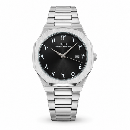 IBSO Sahara Noir Arabic Dial Watch