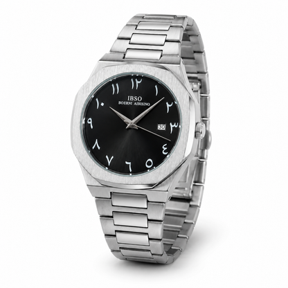 IBSO Sahara Noir Arabic Dial Watch