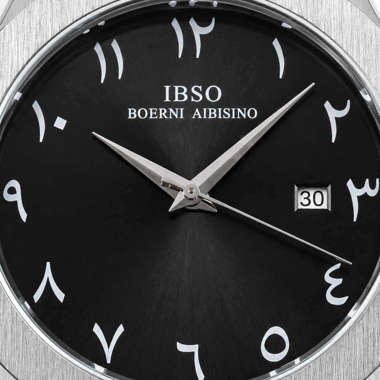 IBSO Sahara Noir Arabic Dial Watch