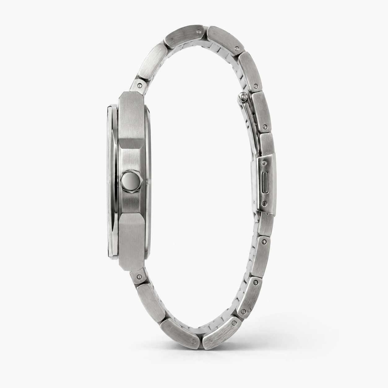 Zara Noir Octa Steel Watch