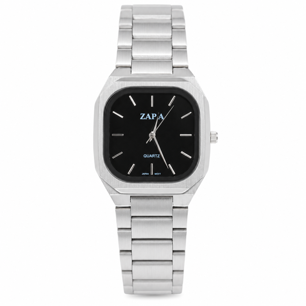 ZAPA Obsidian Square Steel Watch