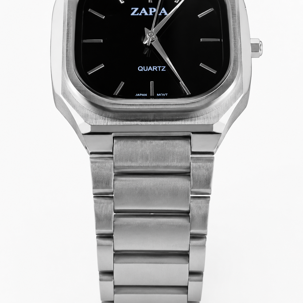 ZAPA Obsidian Square Steel Watch
