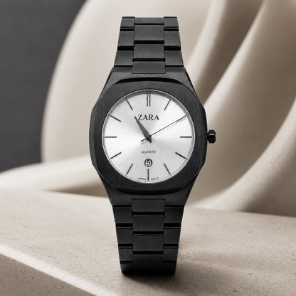 Midnight Ice Octagon Watch