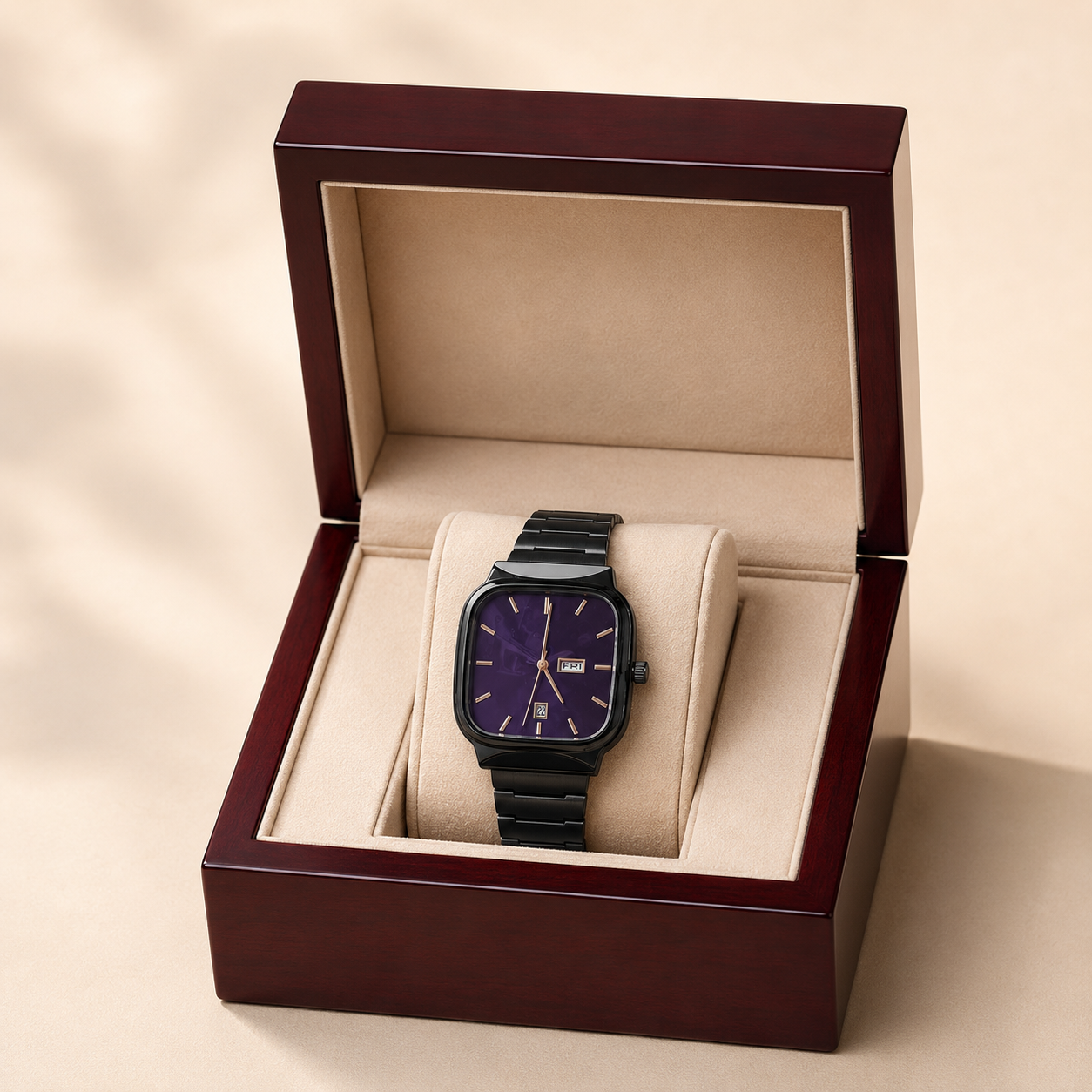 Casio Classic Square Analog - Black
