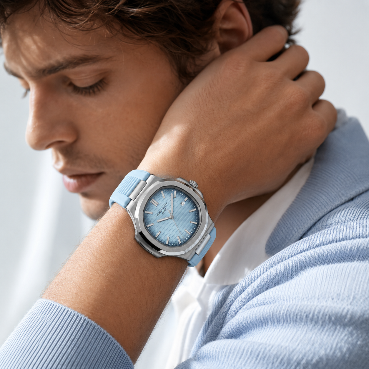 Patek Philippe Nautilus Sky Rubber Strap