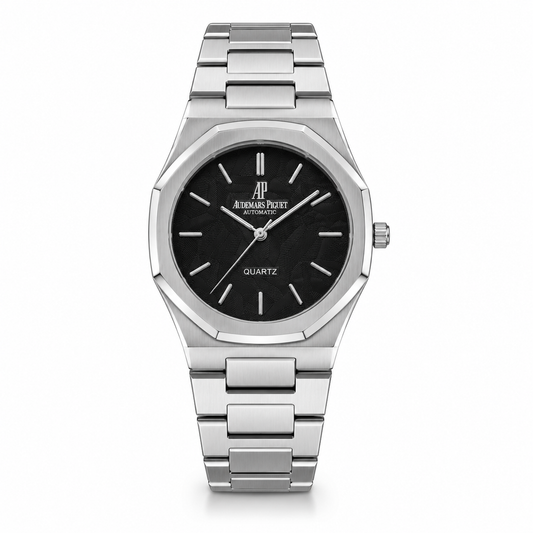Audemars Piguet Royal Oak Silver Black Watch