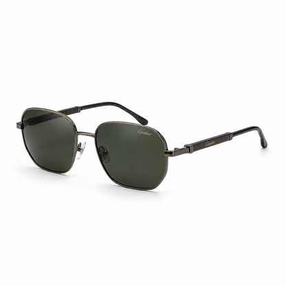 Cartier Noir Square Sunglasses