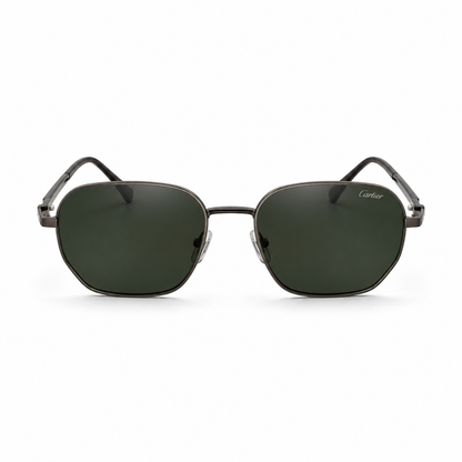 Cartier Noir Square Sunglasses