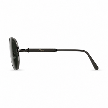 Cartier Noir Square Sunglasses