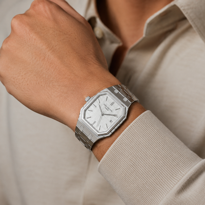 Patek Philippe Cubitus Classic Steel - White Dial