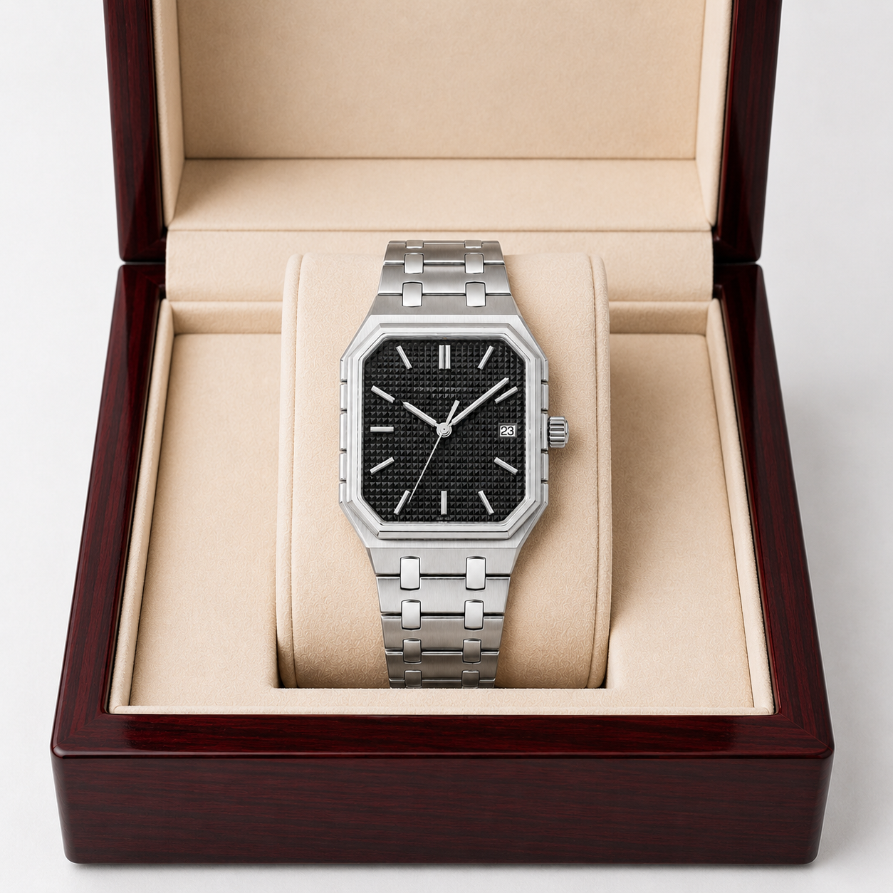Patek Philippe Cubitus Classic Steel - Black Dial