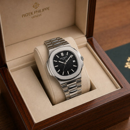 PATEK PHILIPPE | NAUTILUS Silver Luxury Watch