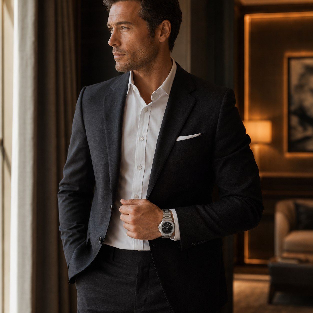 PATEK PHILIPPE | NAUTILUS Silver Luxury Watch