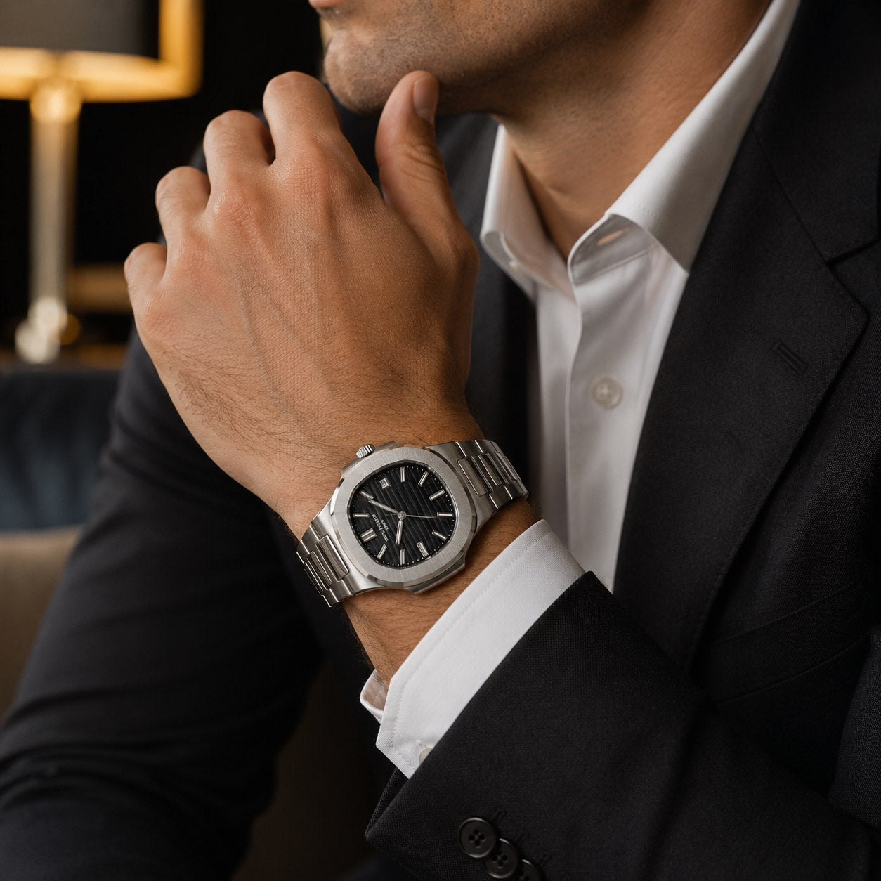 PATEK PHILIPPE | NAUTILUS Silver Luxury Watch