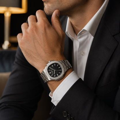 PATEK PHILIPPE | NAUTILUS Silver Luxury Watch